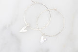 Heart Hoop Earrings
