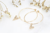 Heart Hoop Earrings
