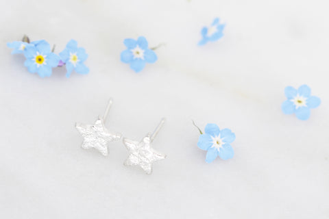 Tiny Star Stud Earrings