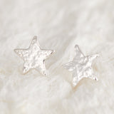 Tiny Star Stud Earrings