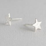 Tiny Star Stud Earrings