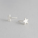 Tiny Star Stud Earrings