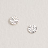 Sun Ray Disc Studs