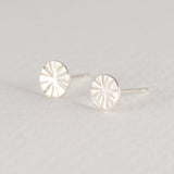 Sun Ray Disc Studs