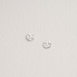 Sun Ray Disc Studs